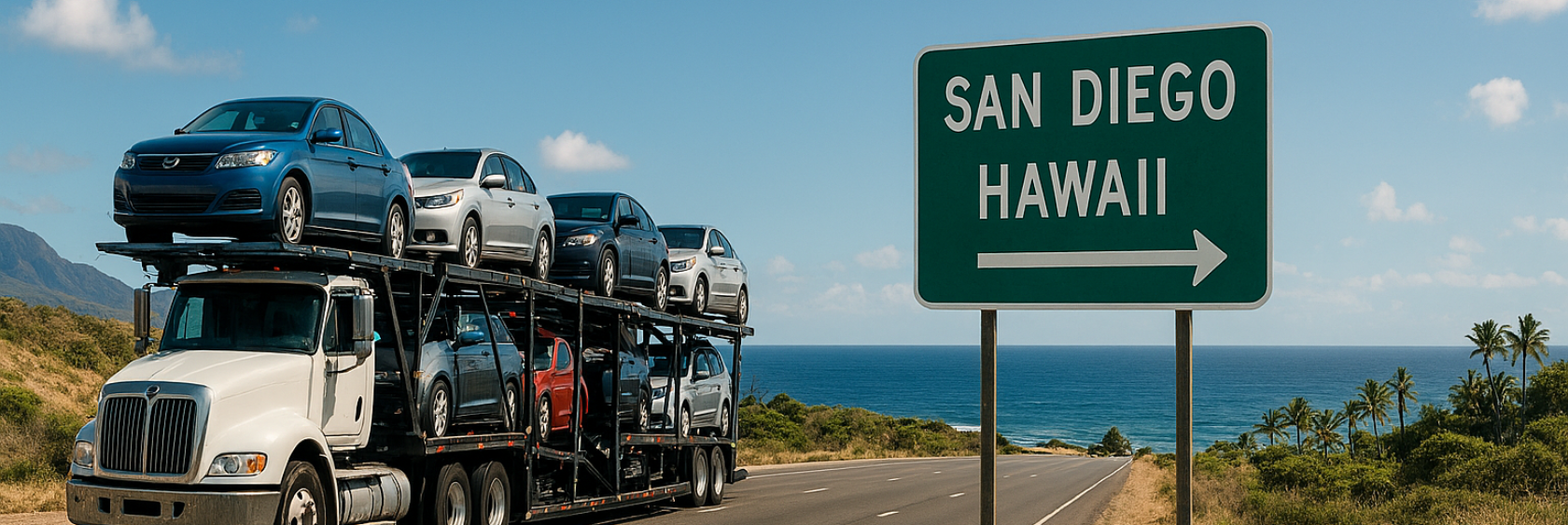 San Diego to Hawaii Car Shipping